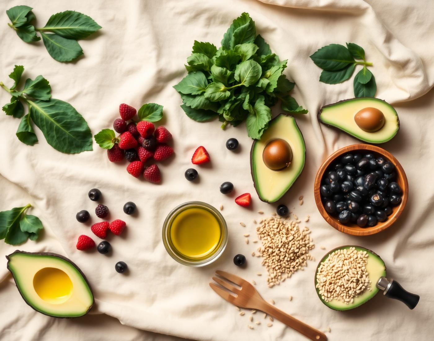 Composição de alimentos frescos